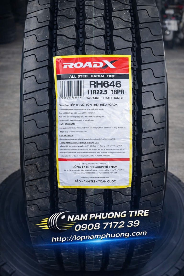 Đặc tả rãnh lốp RoadX RH646